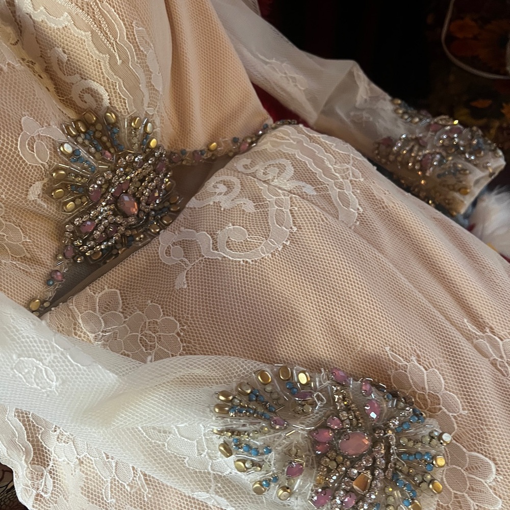 Rachel Allan Rhinestone Formal / Wedding Gown - Picture 12 of 17